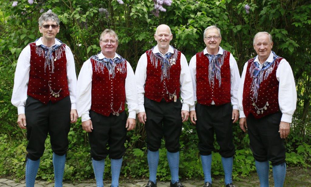 Kärnten Chor Männerchor Jubiläum  Quintett