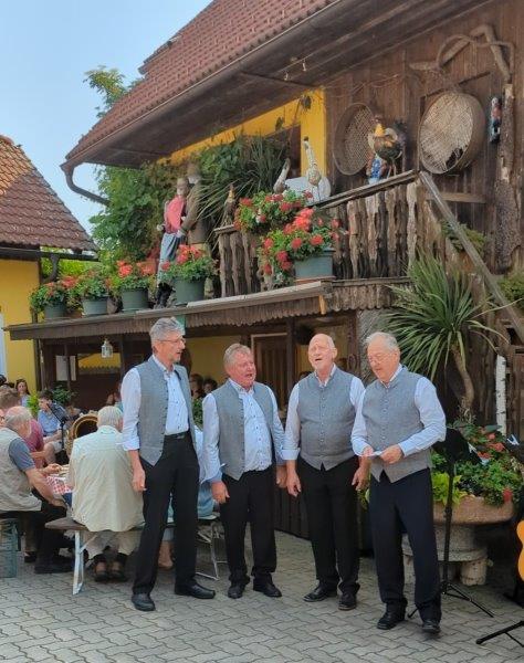 Fest Chor Männerquintett Kärnten Ponfeld